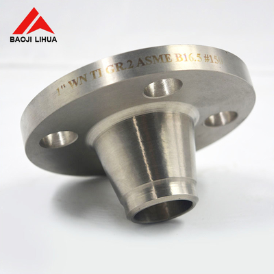 अच्छा मूल्य ग्रेड 2 टाइटेनियम वेल्ड नेक रिंग निकला हुआ किनारा WNRF ASME SB381 ऑनलाइन