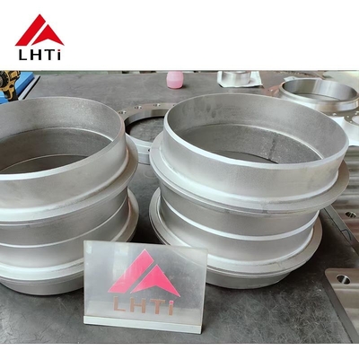 अच्छा मूल्य DIN86030 टाइटेनियम हबड स्लिप ऑन फ्लेन्ज फ्लैट फ्लेन्ज आरएफ एफएफ उठाया चेहरा Ti Gr 2 Gr5 Gr7 ऑनलाइन