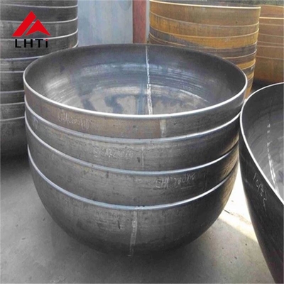 अच्छा मूल्य टाइटेनियम दबाव पोत गोलार्ध टैंक Gr2 Gr5 Gr7 सिर टाइटेनियम डिश टाइटेनियम सिर डिश टाइटेनियम उपकरण ऑनलाइन