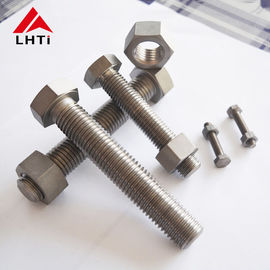 अच्छा मूल्य Gr2 Gr5 टाइटेनियम बोल्ट और नट हेक्स हेड 1/4''-20 TPI 1'' ASME ANSI B18.2.1 ऑनलाइन