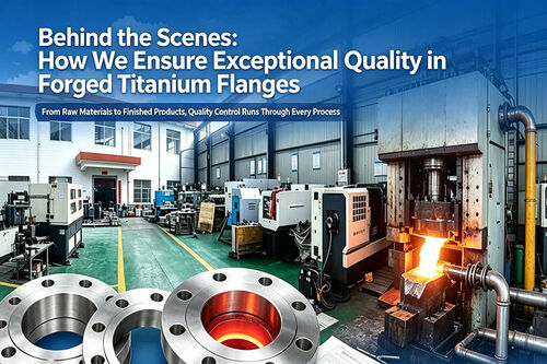 नवीनतम कंपनी ब्लॉग के बारे में Behind the Scenes at Lihua titanium: How We Ensure the Exceptional Quality of Forged Titanium Flanges