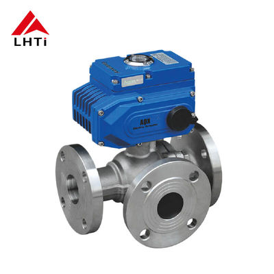 अच्छा मूल्य Electric Three Way Titanium Ball Valve with L-Type and T-Type Configurations for Quick-Connect Couplings इलेक्ट्रिक थ्री वे टाइटेनियम बॉल वाल्व के साथ त्वरित-कनेक्ट युग्मन के लिए एल-टाइप और टी-टाइप कॉन्फ़िगरेशन ऑनलाइन